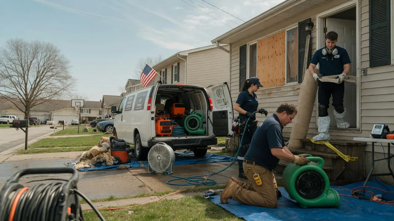 Water Damage Restoration in Wildwood, MO near me